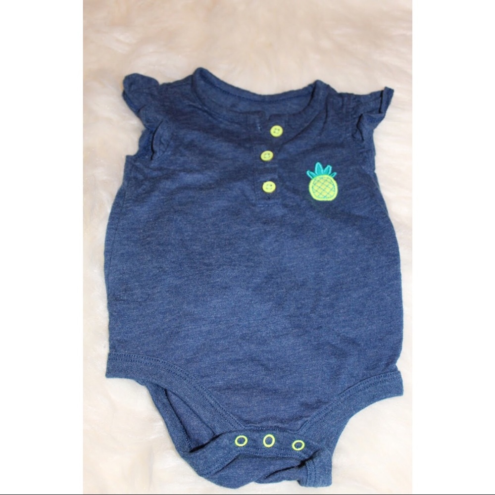 ‼️LIKE NEW‼️ Blue Pineapple Onsie